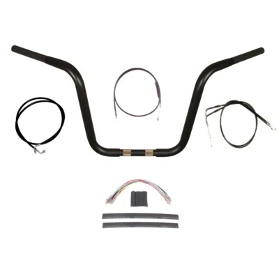 1 1 1/4 «BBlack Wild 1 WO502 12» Ape вешалка бар набор 1996-2003 Harley Sportster - Изображение 1 из 2