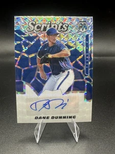 2021 Panini Mosaic Dane Dunning Scripts Auto Texas Rangers - Picture 1 of 2