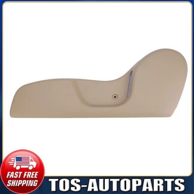 Bisel de ajuste de asiento izquierdo para Toyota Tacoma 2001-2004 lado del conductor delantero tostado/beige Foto 1 de 4