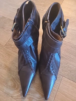 Botas carlos by carlos santana Borderline Choccolate Talla 10 Med. Foto 1 de 4