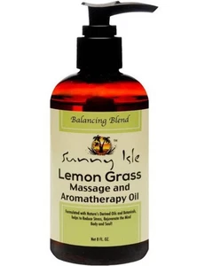 Sunny Isle Lemon Grass Massage And Aromatherapy Oil - Picture 1 of 2