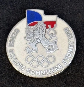 Beautiful 2000 Sydney Summer Olympic Games - Czech NOC Pin - Picture 1 of 2