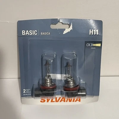SYLVANIA - H11 Basic - Bombilla halógena para faros, antiniebla, luces de circulación diurna Foto 1 de 2