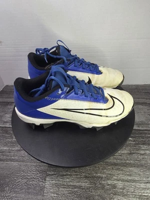 Youth Size 6Y Nike Vapor Edge Shark 2 Football Cleats Blue White DH5089-414 - Image 1 of 4