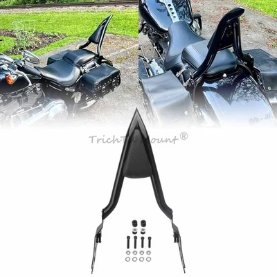Respaldo trasero negro barra Sissy para Harley Softail Breakout FXSB FXBRS 114 nuevo Foto 1 de 4