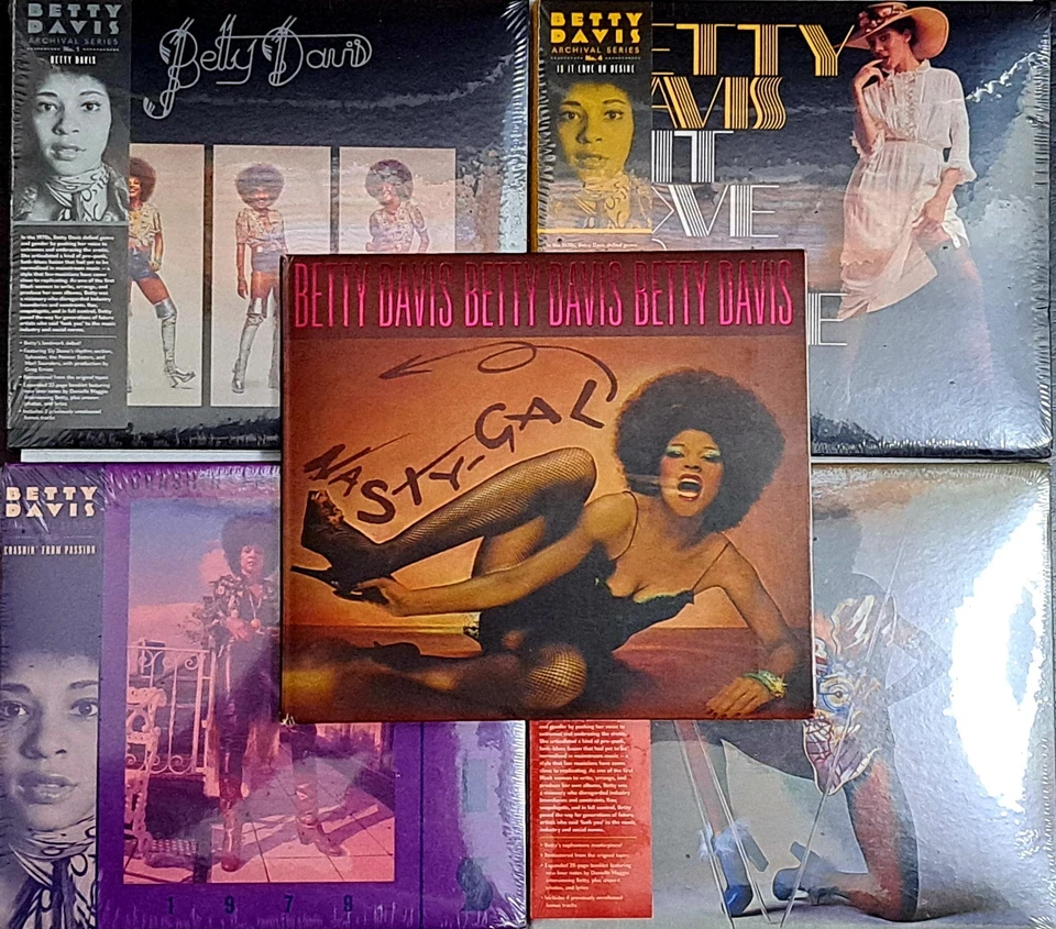 Betty Davis CD Lot - Most Factory Sealed, Funk, Light In the Attic Records Foto 1 de 1