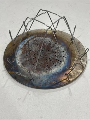 Vintage Coleman Camping Stove Top Toaster 4 Slice Folding Gas or Propane - Image 1 of 4