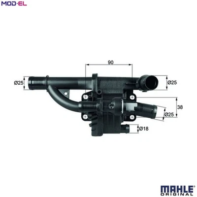 THERMOSTAT COOLANT TH 40 83 FOR MINI PEUGEOT PARTNER/Platform/Chassis/Box/Van - Image 1 of 4