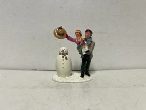 Trophy Miniatures (XM-14) Snowman And Hat Includes Box - Picture 1 of 5