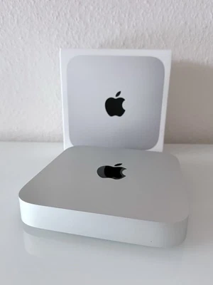 Apple Mac Mini (512 GB SSD, Apple M2, 8GB RAM) Modell A2686 - Silber (MMFK3D/A) - Bild 1 von 4