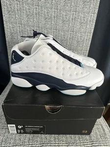 Nike Air Jordan 13 Retro Low Hornets Suede Blue Shoes 310810-107 NEW Sz 9.5 - Picture 1 of 15