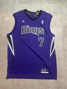 Adidas Sacramento Kings Jimmer Fredette Lila Basketball Trikot Herren L Signiert - Bild 1 von 11