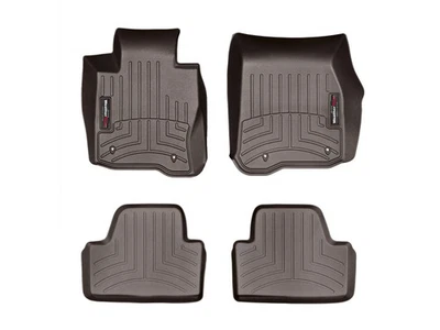 Forro de piso WeatherTech para BMW 440i 2017-2020 - 1ª y 2ª fila, cacao Foto 1 de 4