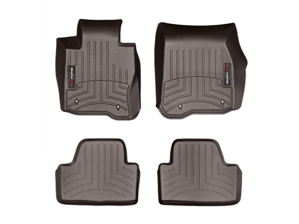 WeatherTech FloorLiner for 2017-2020 BMW 440i - 1st & 2nd Row, Cocoa - Image 1 of 4
