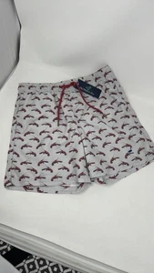 Properly Tied Boys Swim Trunk Crawfish Season Youth Large YL - pockets & liner - Picture 1 of 9