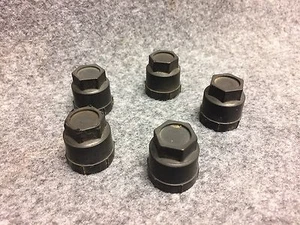 1992-1995 Pontiac Grand Am (5) Lug Nut Covers Thread On Style OEM 29863 - Picture 1 of 3