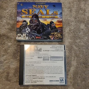 Elite Forces :Navy Seals Sea+Air+Land CD Rom PC Game for Windows 2002 - Picture 1 of 8