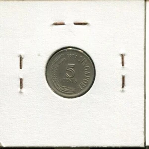 5 CENTS 1972 SINGAPORE Coin #AR468U - Picture 1 of 3