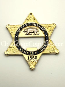 F91 L.A. Los Angeles County Sheriff 's Office Police Challenge Coin - Picture 1 of 2