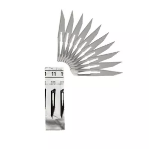 Messer, Skalpell Griff mit 10 Klingen, Fig 11 spitz - Bild 1 von 2