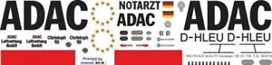Decals EC 135 ADAC D-HLEU Christoph 10/61 - Picture 1 of 2
