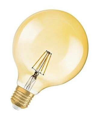 LAMPADINA LED FILAMENTO G125 VINTAGE LAMPADA BULBO E27 8W LUCE FREDDA 6000K SC0 - Immagine 1 di 2