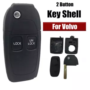 Cubierta de carcasa de llavero de coche 1 pieza para Volvo 850 960 S40 S60 S70 S80 S90 V40 XC70 XC90 - Imagen 1 de 9