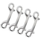New L115MM Stainless Steel 316 Diving Clips Double Ended Snap Hook Qu