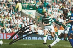 CELTIC: MARC-ANTOINE FORTUNE SIGNED 6x4 ACTION PHOTO+COA - Picture 1 of 1