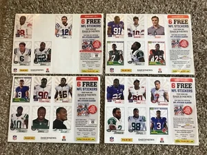 2013 Panini NFL Stickers Set of 22 on Sheets 1-4 - Picture 1 of 5