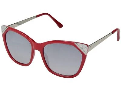 Espejo GUESS GF0354 rojo brillante/humo talla única Foto 1 de 4
