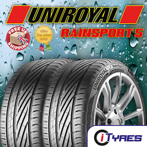X2 225 55 16 99Y XL UNIROYAL RAINSPORT 5 (A) RATED WET GRIP TYRES 225/55R16
