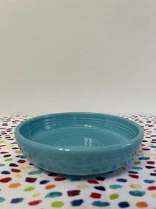 Vintage Fiestaware Turquoise Dessert Bowl Fiesta Blue 6 inch Berry Bowl - Picture 1 of 7