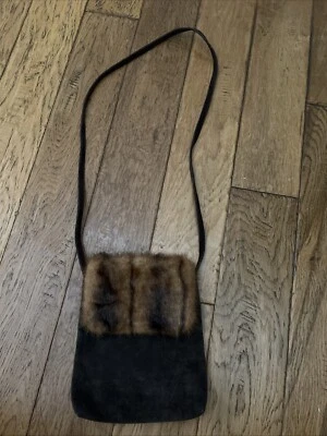 Bolso Bandolera de Cuero Miu Miu Vintage Cierre con Solapa Hecho en Italia Foto 1 de 4