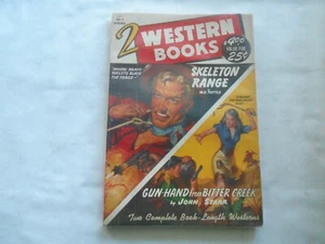 TWO WESTERN BOOKS PULP-SPRING,1949-#2-VF - Picture 1 of 3