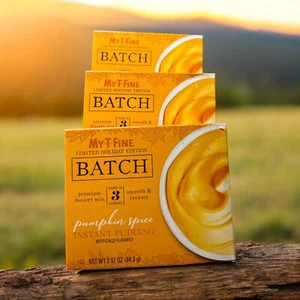 Batch My-T-Fine Limited Holiday Edition Pumpkin Spice Pudding Mix, 3 Stück - Bild 1 von 3