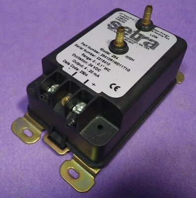 Transductor de presión diferencial SETRA 264, USADO Foto 1 de 3