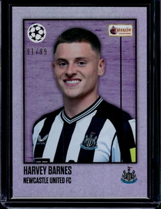 TOPPS MERLIN Heritage 23-24 Harvey Barnes Newcastle UTD PARALELO 91/99 - Imagen 1 de 2