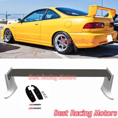 For 1994-2001 Acura Integra 2dr Mu-gen II Style Trunk Spoiler (FRP) w/ Emblems - Image 1 of 2