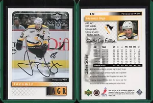 99/00 1999-00 ponte superiore MVP edizione sc sceneggiatura argento #146 pinguini Jaromir Jagr - Foto 1 di 1