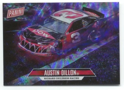 AUSTIN DILLON 2018 Panini Father's Day #37/50 FUTURE FRAMES PRIZM REFRACTOR - Image 1 of 2