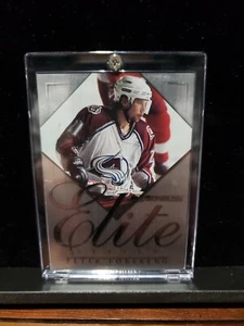 Peter Forsberg EXTREMADAMENTE RARO 1998 Donruss Elite Series Promo Set Nunca Se hizo - Imagen 1 de 3