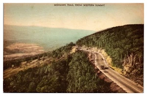 Handkolorierter 1936 Mohawk Trail vom Western Summit, Massachusetts - Bild 1 von 2