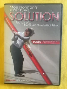 Single Plane Solution: Secrets of Moe Norman (DVD) - Picture 1 of 3