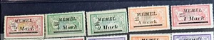 Vintage Memel stamps - Picture 1 of 6