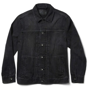 Taylor Stitch The Dispatch Jacket In Black 3-Month Wash Selvage Sz Medium NWT - Picture 1 of 21