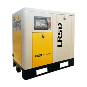 2025 LRSD 15HP 11KW Industrial Rotary Screw Air Compressor VFD 460V 3Phase 66CFM - Picture 1 of 11