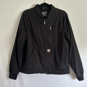 Carhartt Damen Rugged Flex Relaxed Fit Canvas Jacke Gr. L (12-14) - Bild 1 von 8