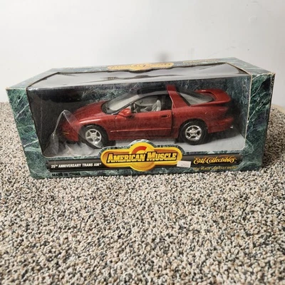 ERTL American Muscle 1:18 Pontiac Firebird Trans Am 25th Anniversary Red - Image 1 of 4