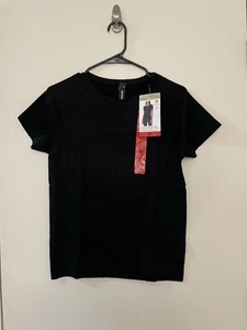 Mondetta Women's Short Sleeve Fitted Active Seamless T-Shirt Black Medium - Picture 1 of 3